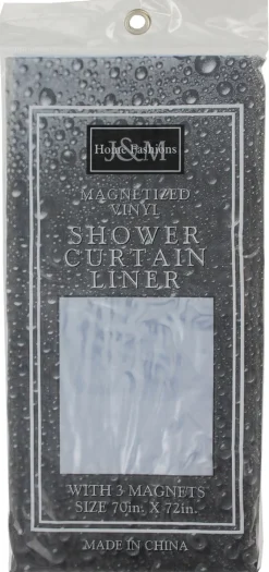 CURTAIN LINER CLR 70X72"
