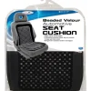 Custom Accessories Black Seat Cushion For Easily attaches to your vehicle seat with elastic bands 1