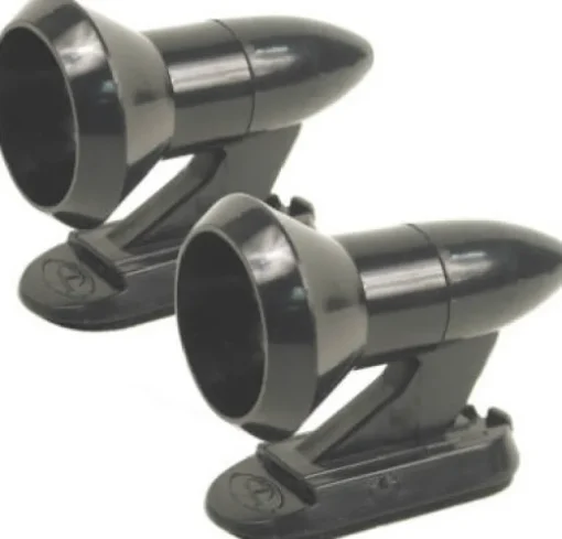 Custom Accessories Black Deer Warning Device 1 pk