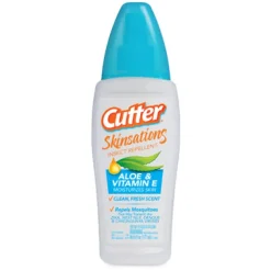 Cutter Skinsations Insect Repellent Liquid For Mosquitoes/Other Flying Insects 6 oz. (Pack of 12)