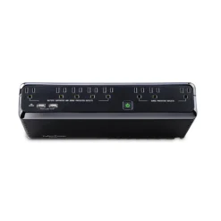CyberPower 5 ft. L 8 outlets Power Block Black 890 J