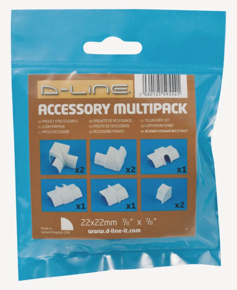 D Line 7/8 in. D X 0.9 ft. L Cord Protector Accessory Pack 9 pk