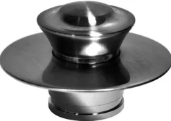 Danco 3 in. Brushed Nickel Metal Drain Stopper