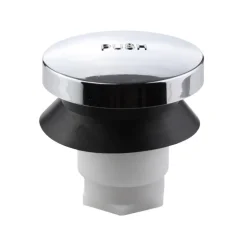 Danco 2 in. Chrome Plastic Tub Drain Stopper