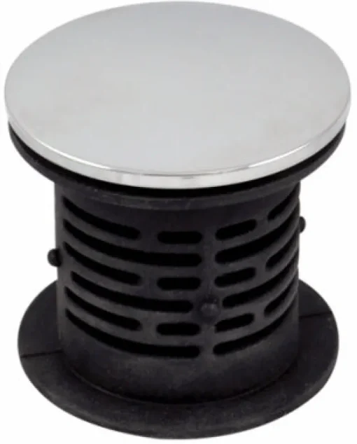 Danco 1-3/4 in. Chrome Rubber Drain Stopper