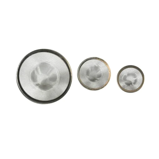 Danco 2-1/2 in. Chrome Stainless Steel Universal Strainer