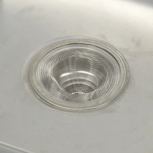 Danco 2-1/2 in. Chrome Stainless Steel Universal Strainer