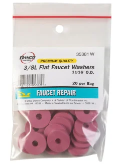 Danco 3/8 in. D Rubber Washer 20 pk