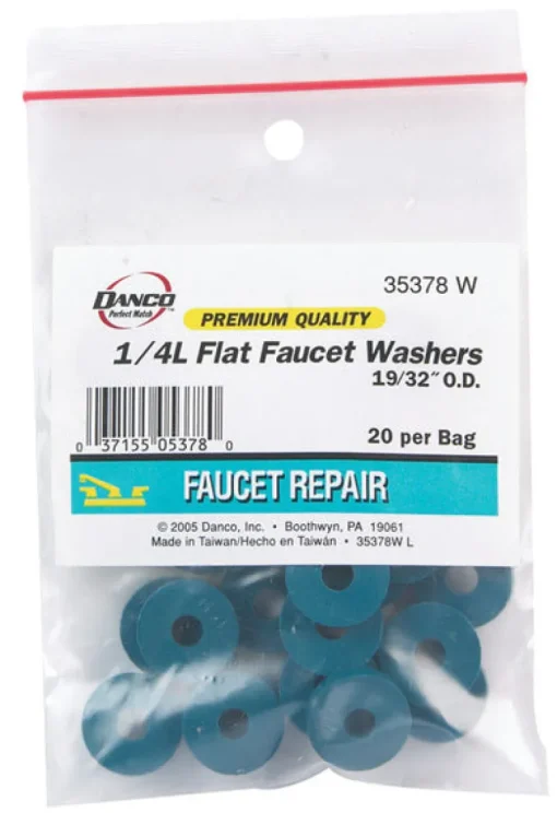Danco 1/4 in. D Rubber Washer 20 pk