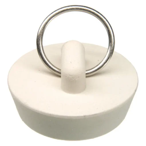 Danco 1-1/4 in. Dia. White Rubber Sink Stopper (Pack of 5)