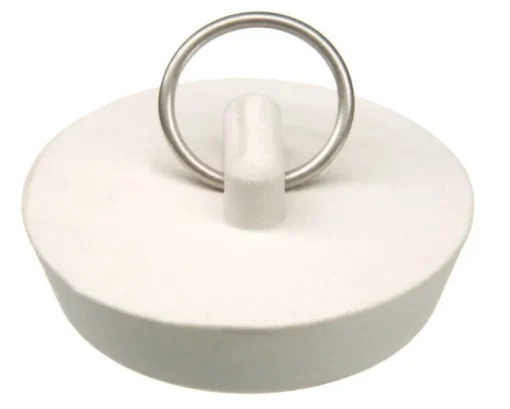 Danco 1-3/4 in. Dia. White Rubber Sink Stopper (Pack of 5)
