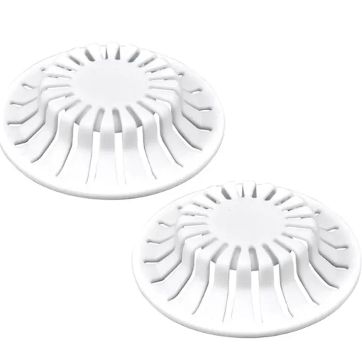 Danco 1-1/2 in. White Rubber Hair Snare Drain Cover
