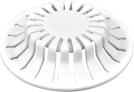 Danco 1-1/2 in. White Rubber Hair Snare Drain Cover