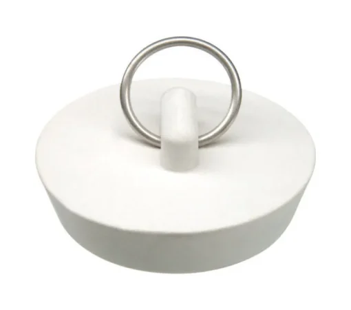 Danco 1-3/4 in. White Rubber Sink Stopper