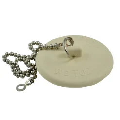Danco 1-3/8 in. White Rubber Tub Stopper