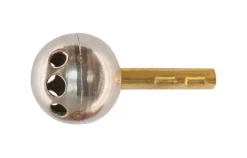 Danco Ball Replacement Delta and Peerless 2.01 in. L X 0.99 in. W #212 Gold/Silver Stainless Steel 1