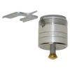Danco Dual Thread 15/16 in.- 27M x 55/64 in.-27F Chrome Aerator Adapter
