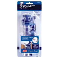 Danco EZ Connect 1-1/4 in. D Nickel Pop-Up Lavatory Drain