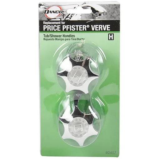 Danco For Pfister Verve Chrome Tub and Shower Faucet Handles