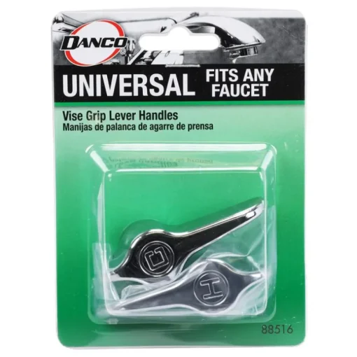Danco For Universal Vise Grip Chrome Sink and Tub and Shower Faucet Handles