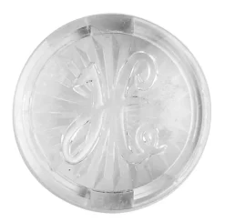 Danco Round Clear Acrylic Hot Index Button (Pack of 5)
