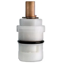 Danco White Brass/Plastic 3S-11H Hot Faucet Stem 4-1/8 L x 4-1/8 H x 1-1/8 W in. for Glacier Bay