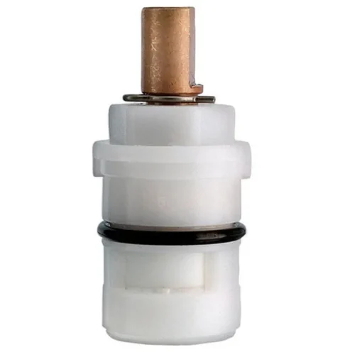 Danco White Brass/Plastic 3S-11H Hot Faucet Stem 4-1/8 L x 4-1/8 H x 1-1/8 W in. for Glacier Bay
