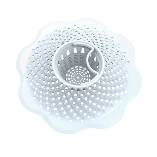 Danco White Plastic Finger Lift Drain Cover 5 Dia. in. for Basin and Tubs