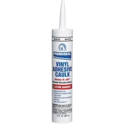 Dap - Phenoseal 00005 White Phenoseal® Does It All!® Vinyl Adhesive Caulk (Pack Of 12)
