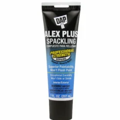 DAP Alex Plus Ready to Use White Spackling Compound 7 oz. (Pack of 6)