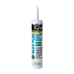 DAP Alex Plus White Acrylic All Purpose Caulk 10.1 oz.