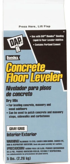 DAP Bondex Concrete Floor Leveler 5 lbs. for Indoor & Outdoor Use