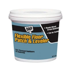 Dap Bondex Flexible Floor Ready To Use Gray Patch And Floor Leveler 1 Qt.
