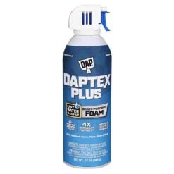 Dap Daptex Plus White Foam Foam Foam Sealant 12 Oz.