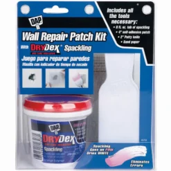 DAP Drydex 3.5 in. L X 6-3/5 in. W Spackling White Wall Repair Kit
