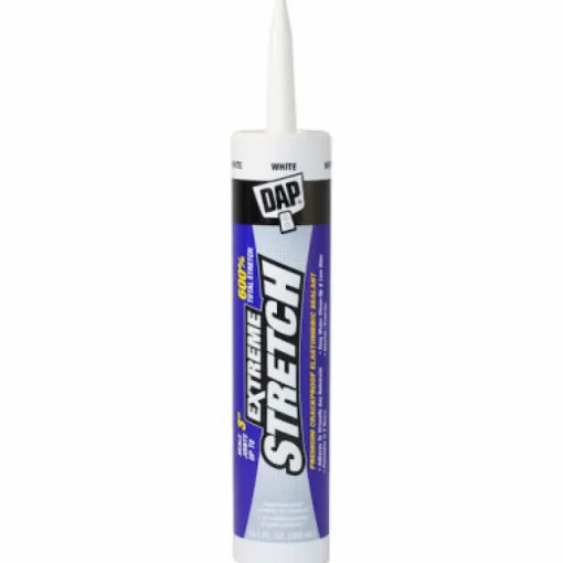DAP Extreme Stretch White Acrylic Urethane Windows/Doors/Seal/Paint Sealant 10.1 oz