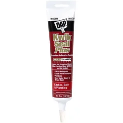 DAP Kwik Seal Biscuit Siliconized Latex Adhesive Caulk 5.5 oz