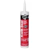 DAP Kwik Seal White Acrylic Latex Kitchen and Bath Adhesive Caulk 10.1 oz. (Pack of 12)