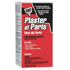 DAP Plaster of Paris White Patch 4 lb. (Pack of 6)