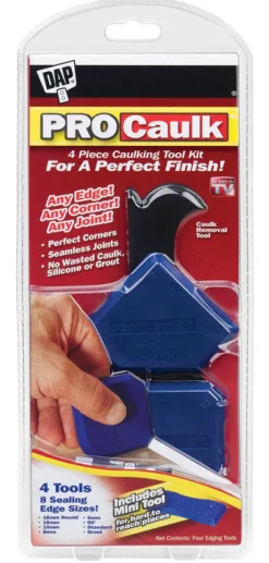 Dap Pro Caulk Black Professional Plastic Caulking Tool Kit
