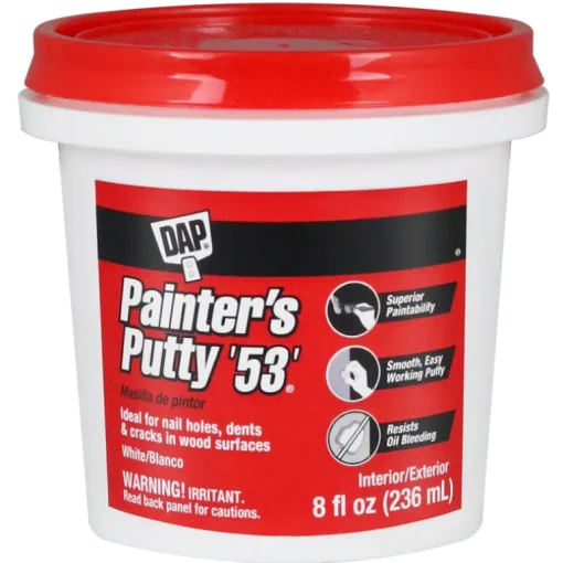 DAP Ready to Use White Painter's Putty 0.5 pt