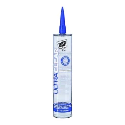 DAP Ultra Clear Synthetic Rubber 332 g/L VOC All Purpose Waterproof Sealant Cartridge 10.1 oz.
