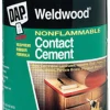 DAP Weldwood Synthetic Rubber Natural High Strength Indoor/Outdoor Contact Cement Gel 1 qt.