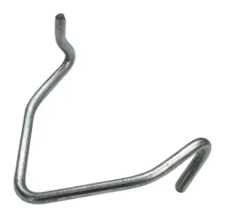 Dare 3 in. H 11 Ga. Silver Galvanized Steel T-Post Clip
