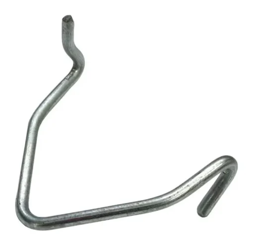 Dare 3 in. H 11 Ga. Silver Galvanized Steel T-Post Clip