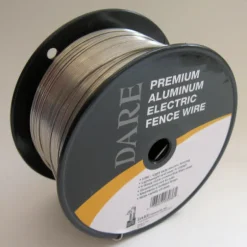 Dare Electric-Powered Electric Fence Wire 1320 ft. Silver