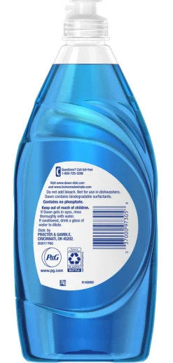 Dawn Ultra 97305 19.4 Oz. Dawn Ultra Dishwashing Liquid Dish Soap Original Scent