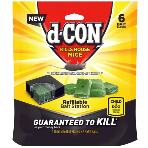 d-CON Bait Station Blocks For Mice