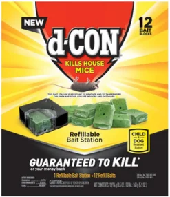 d-CON Bait Station Blocks For Mice