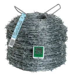 Deacero 1320 ft. L 12 Ga. 4-point Galvanized Steel Barbed Wire